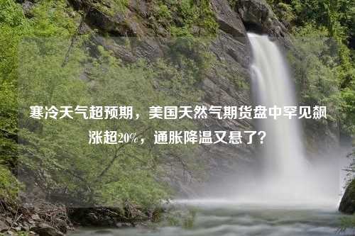 寒冷天气超预期，美国天然气期货盘中罕见飙涨超20%，通胀降温又悬了？